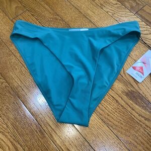 Calia By Carrie Underwood Swim Bikini Bottom‎ Low Rise Jungle Green Medium
